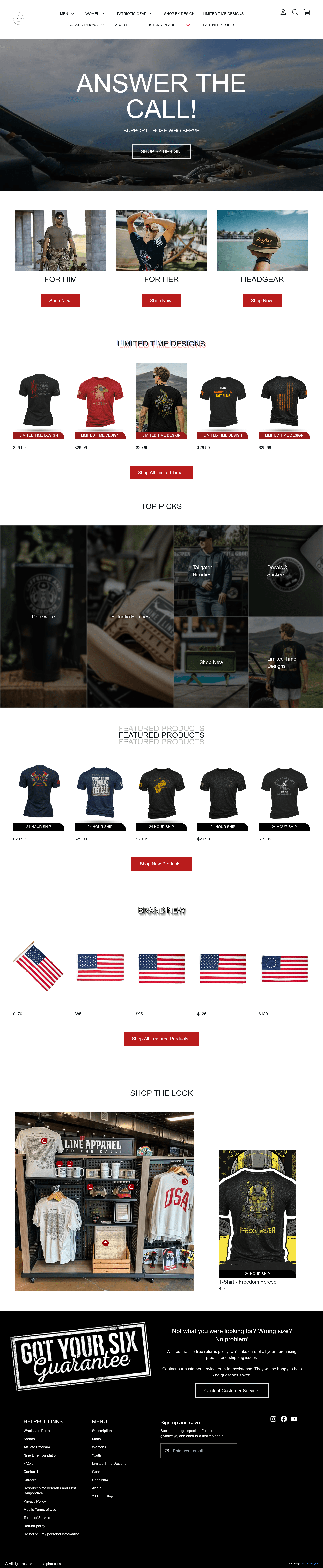 Nine Alpine – Fashion & Outdoor Gear